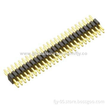1.0*1.0mm Pin Header Dual Row Straight